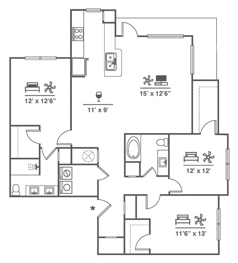 2411 Greenhouse Rd 1-3 Beds Apartment for Rent - Photo Gallery 44